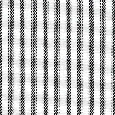 Black Ticking Stripe Bolster Pillow