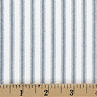 Premium Ticking Stripe Valance 14 Colors | Made in USA