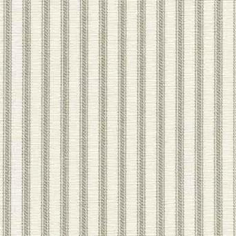 Ticking Stripe Curtain Panel Gray