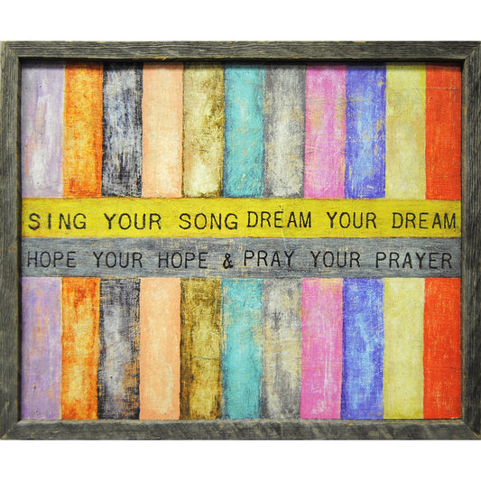 Sing your Song Wall Art