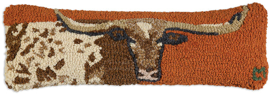 Texas Longhorn Throw Pillow