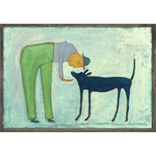 Man With Dog