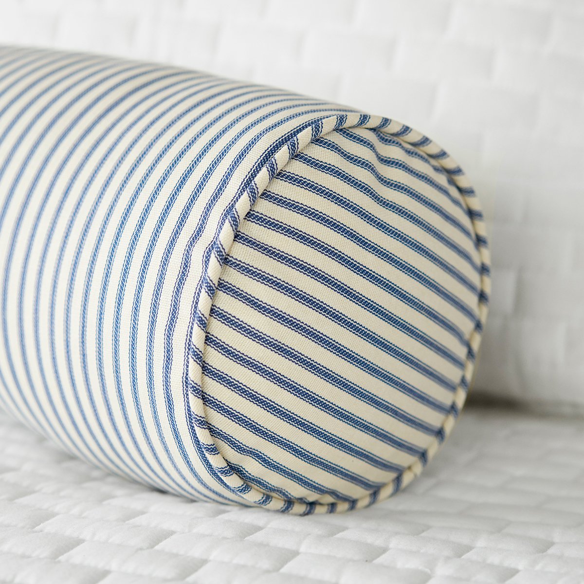Ticking Stripe Bolster Pillow