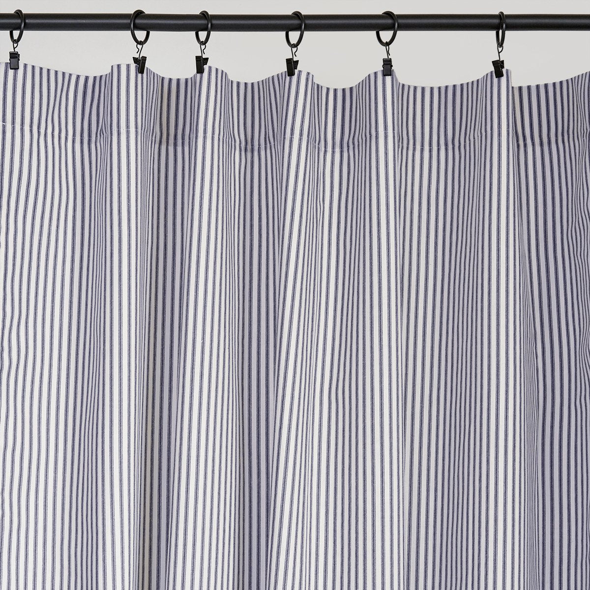 Ticking Stripe Curtain Panel | 5 Colors Available