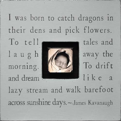 I Was Born To Catch Dragons Picture Frame Sugarboo