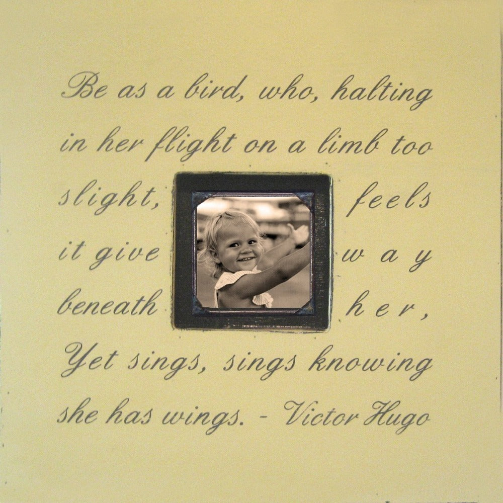 Be As A Bird Photobox Picture Frame Sugarboo Designs
