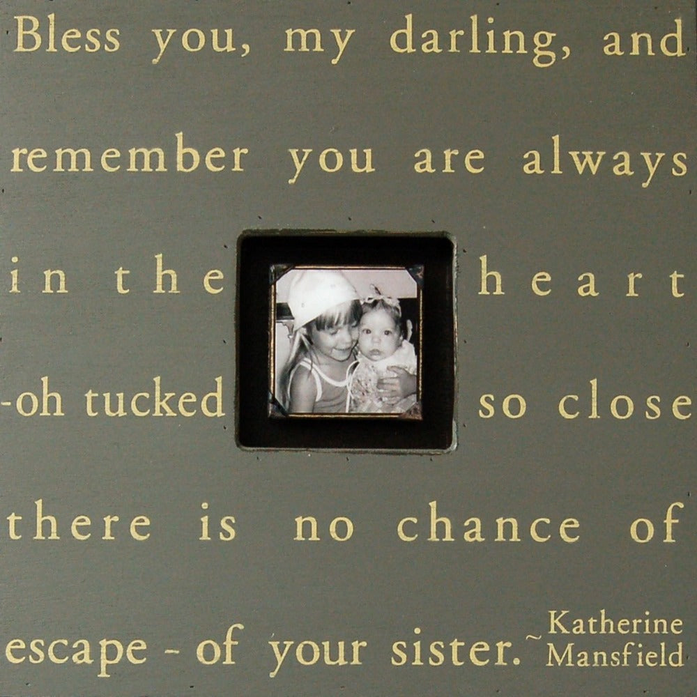 Bless You My Darling Picture Frame Photobox Sugarboo Designs 