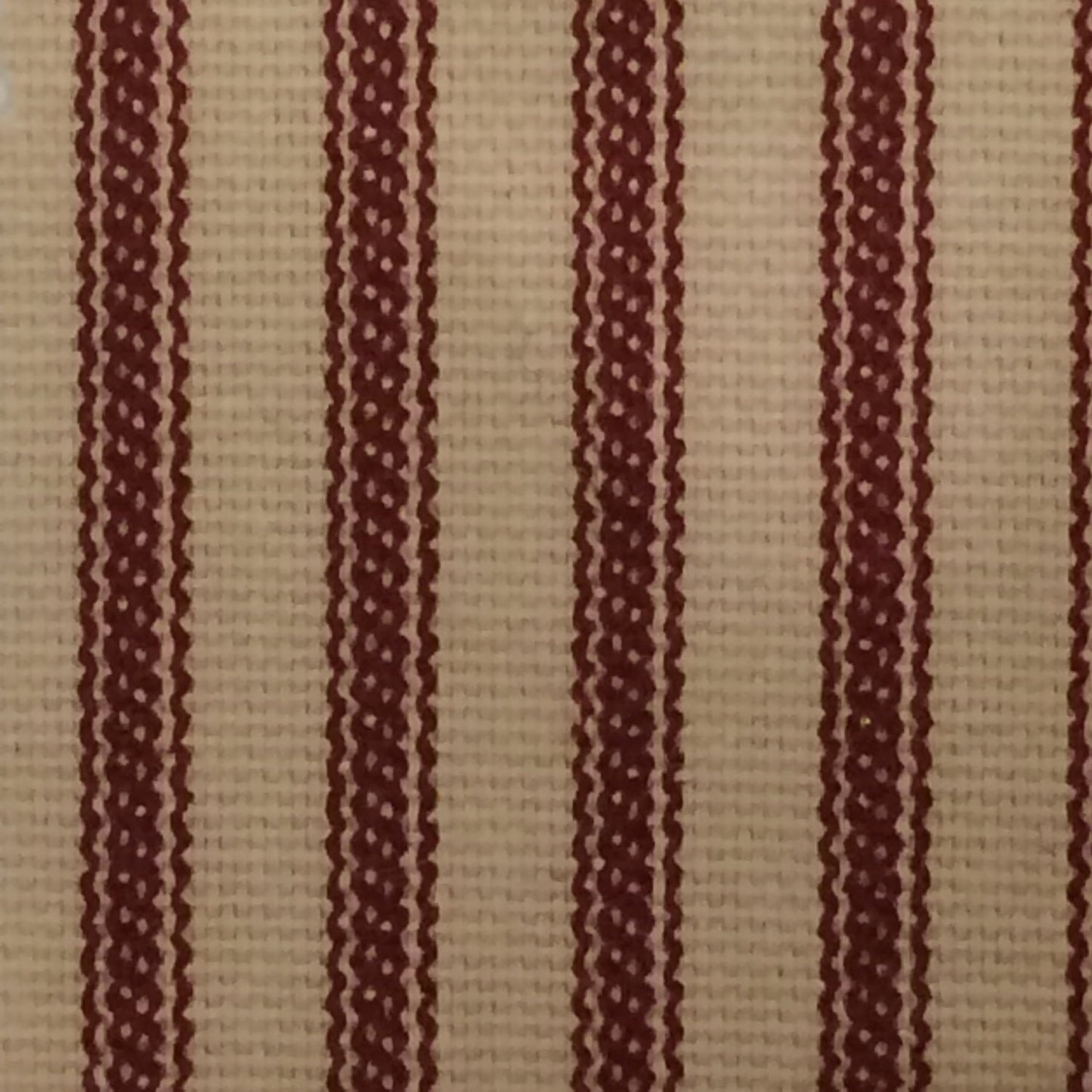 Ticking Stripe Shower Curtain Black, Brown, Grey, Navy, Red  72x72 or custom size