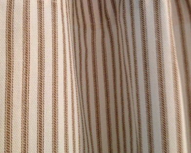 Ticking Stripe Bolster Pillow with Insert 6"x12" - Black, Navy, Red, Grey, Brown