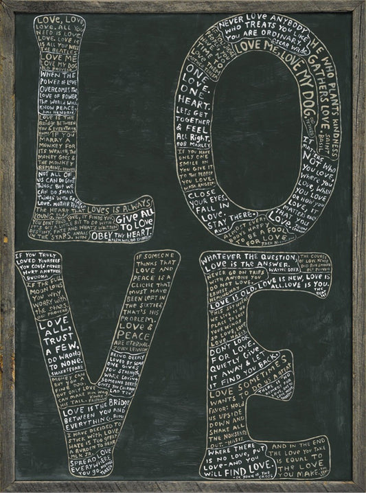 Love Print by Rebecca Puig