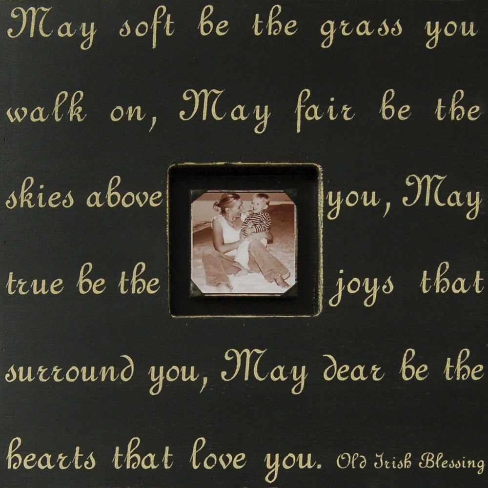 Irish Blessing Quote Picture Frame by Sugarboo