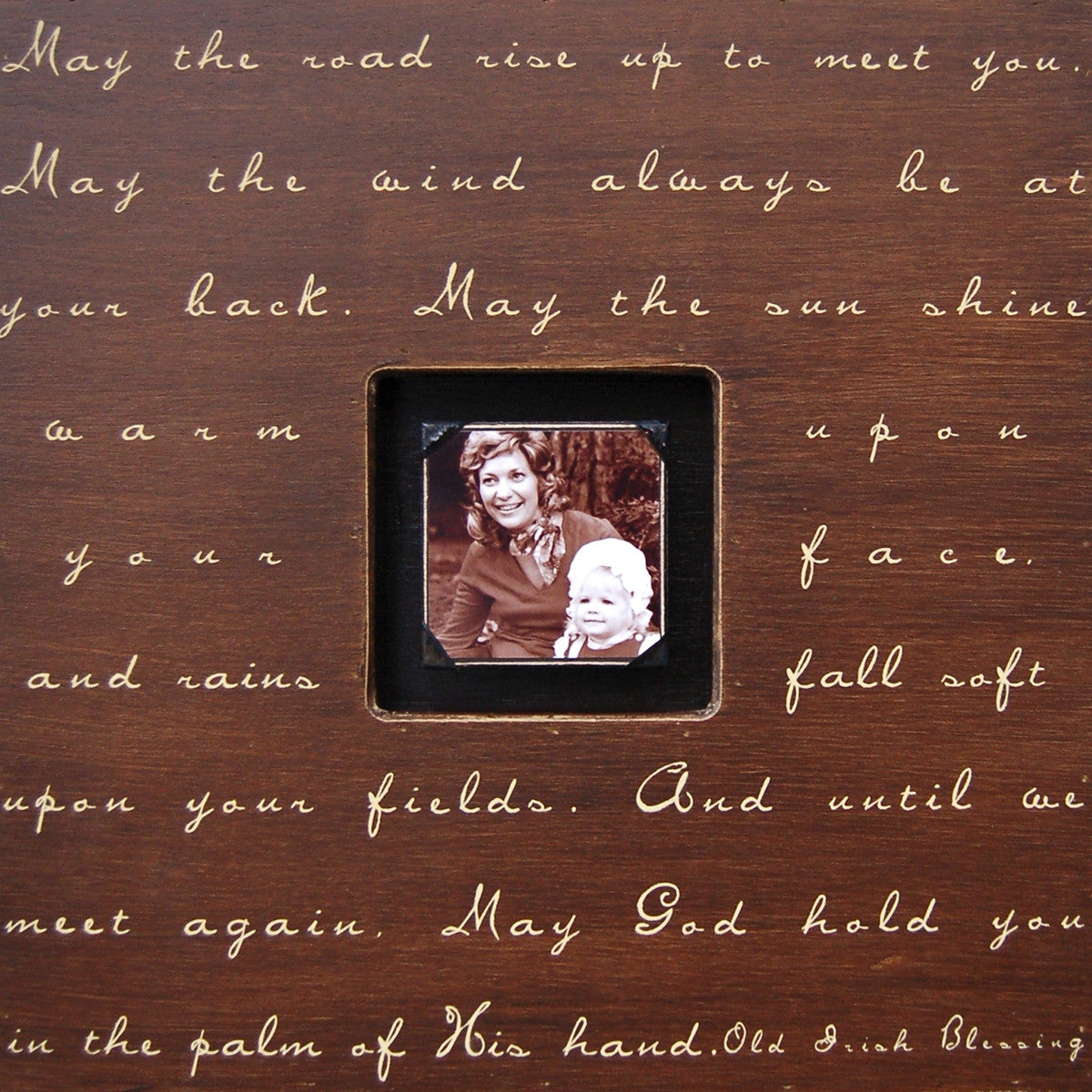 May The Road Rise Up Quote Picture Frame by Sugarboo