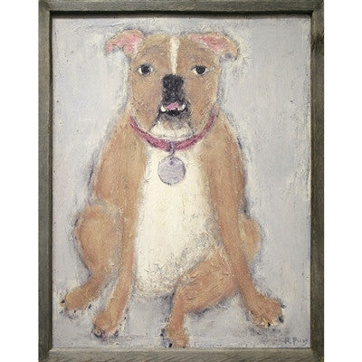 Bull Dog Art Print Sugarboo Designs Rebecca Puig