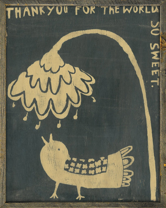 World So Sweet Print